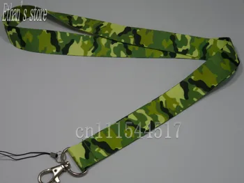 

Brand New Army Green lanyard camo neck strap Mix order +Free Shipping