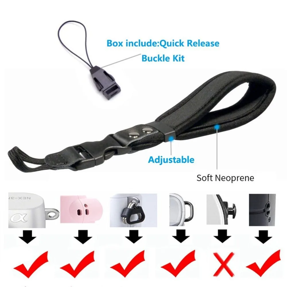 LXH-Camera-Wrist-Strap-Neoprene-Adjustable-Wrist-Hand-Strap-For-Sony-Fujifilm-NIKON-OLYMPUS-Canon-Digital (2)