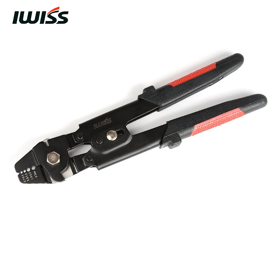 IWISS Wire Rope Crimping Tool Safety Lock Crimp Range from 0.1mm to 2