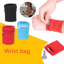 Сумка на запястье на молнии, спортивный ремень на руку, сумка для ключей, сумка для визитных карточек