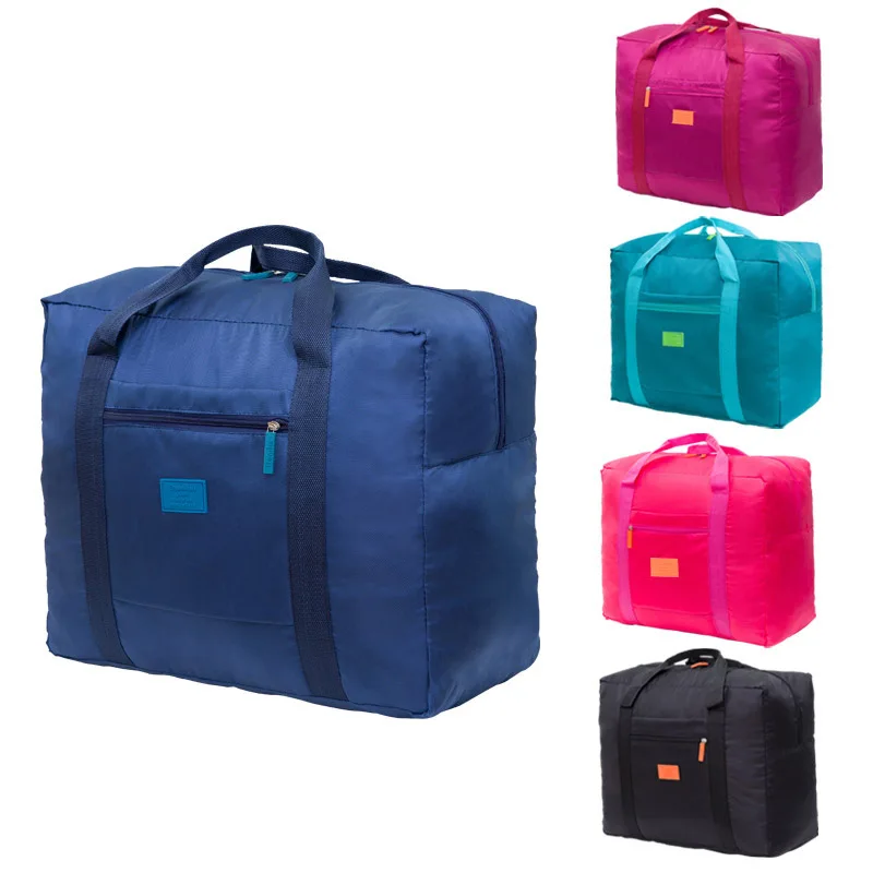 

Portable Foldable Large Capacity Polyester Travel Clothes Storage Bags Organizer Pouch Luggage Zippered Bag Suitcase Accessories