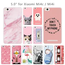 5.0 inch For Xiaomi Mi 4c Back Cover for Xiaomi Mi
