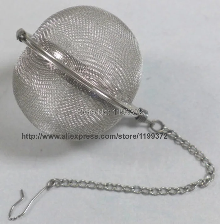 

500pcs /lot 4.5cm 5.5cm Stainless Steel Tea Pot Infuser Sphere Mesh Strainer Ball 5.5cm Stainless Steel