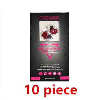 

10pcs Moxpad X6 In-ear sport Earphones with Mic for Huawei ZTE ,Mobile Cell Phones,Replacement Cable+Noise Isolating headset