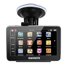 KMDRIVE 4," дюймовый TFT-LCD сенсорный экран 4 ГБ 8 ГБ Автомобильный gps-навигатор с мультимедийным плеером/FM радио/TF слот