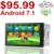 Поддержка dab 2 din Android 7,1 автомобиль (нет) dvd-плеер gps + Wifi + Bluetooth + радио + 4 ядра 7 дюймов 1024*600 экран стерео радио