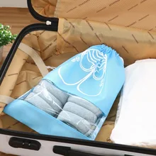 5 шт./компл. плотная сумка для хранения обуви Портативный Организатор сумка со шнурком TY66