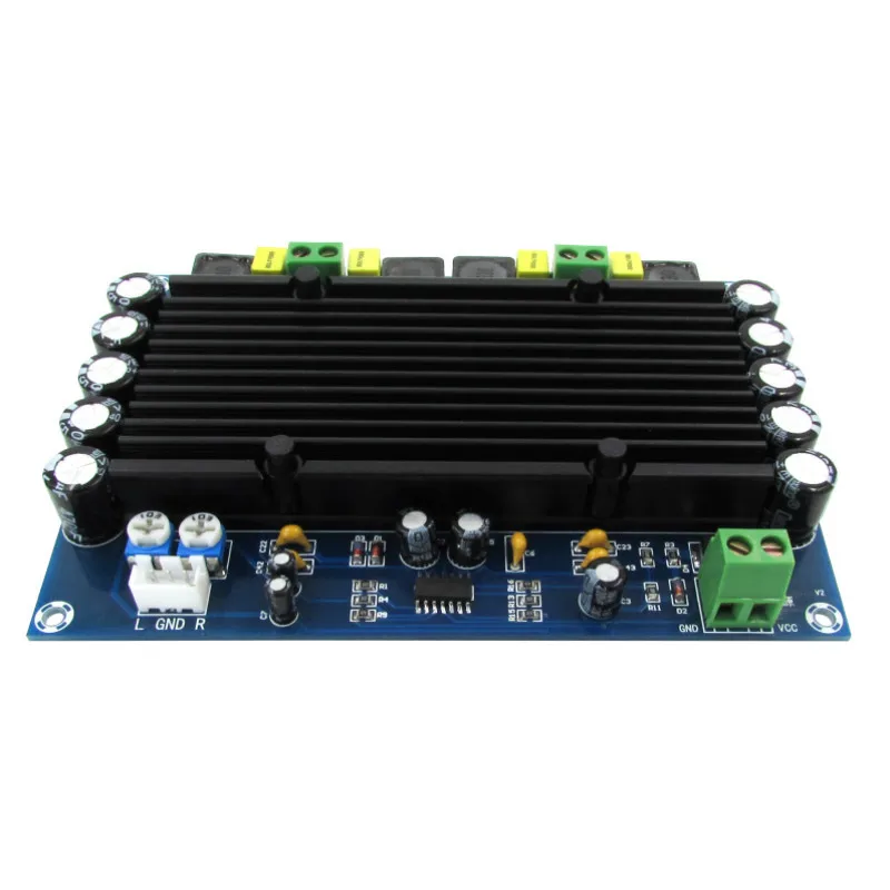 AIYIMA Amplifiers Audio Board Amplificador Pre-class TPA3116D2 Two Channel Digital Amplifier Board 150x2 DC12-24V