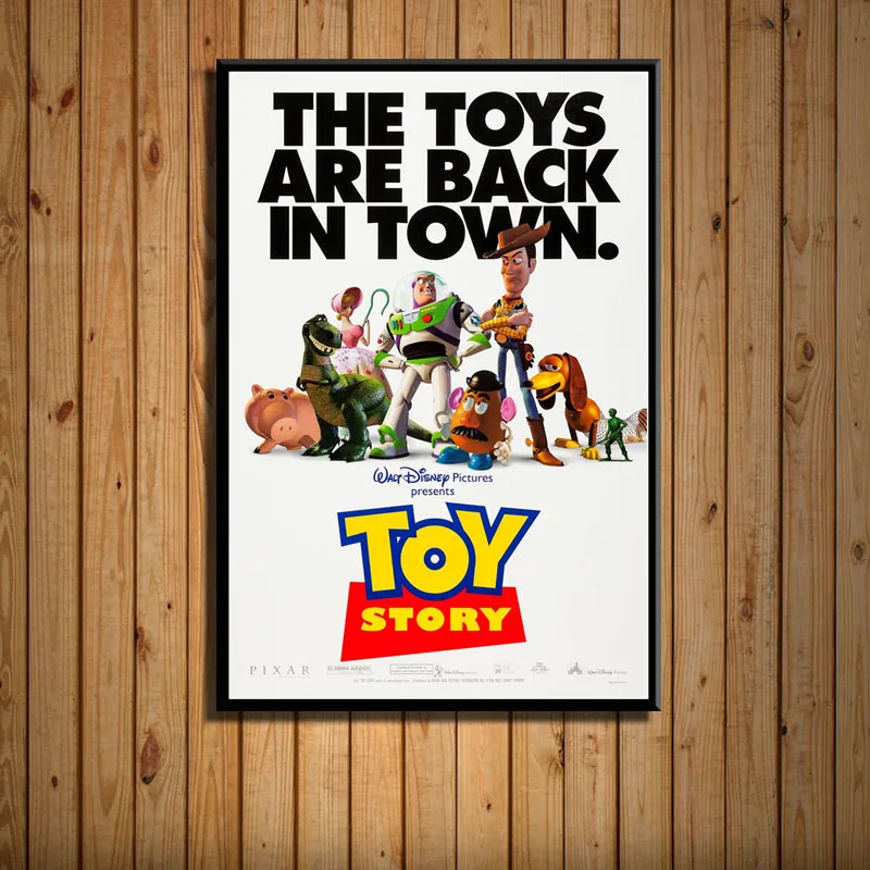 Posters and Prints Toy Story 4 Movie Poster Wall Art Picture Canvas Painting for Room Home Decor - Цвет: 0012