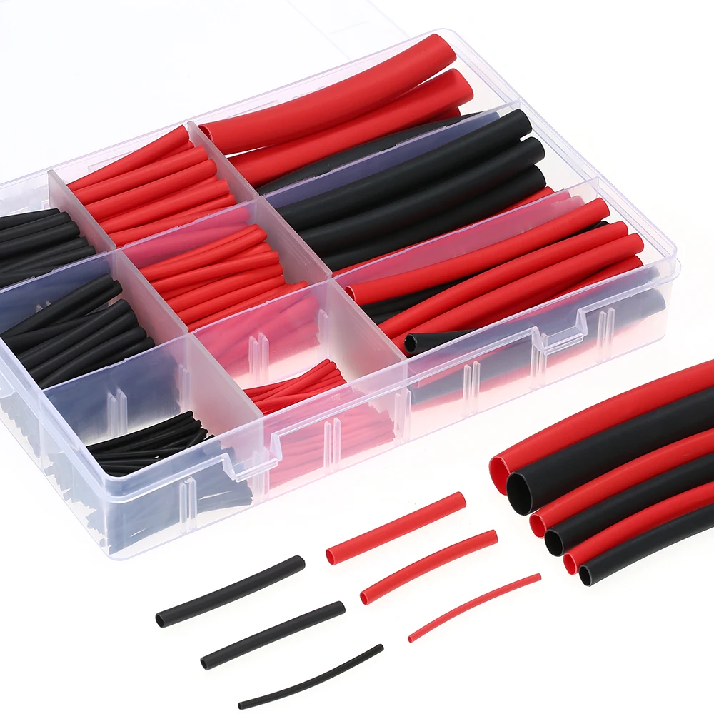 270pcs Dual Wall Adhesive Heat Shrink Tubing Kit 31 Heat shrinkable