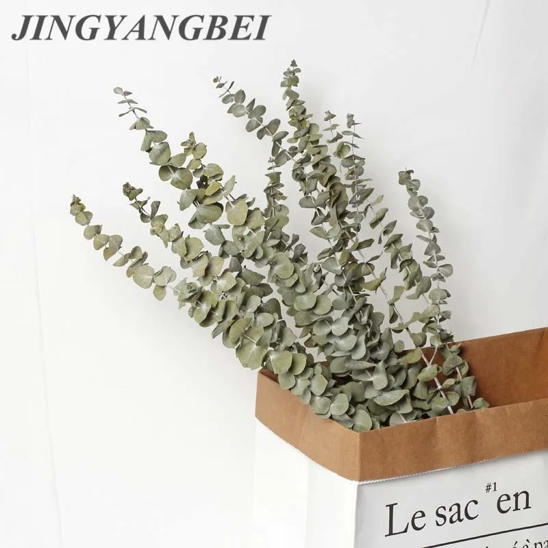 

Natural Dried Flowers Eucalyptus Leaf Decor House Table Landscaping Fake DIY Palnt Wedding Party Supplies home decoration