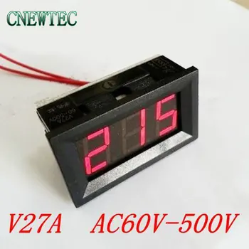 

1PCS 0.56" Digital Voltmeter Red color LED Panel Meter AC 60-500V 110/220V Voltage Panel Meter tester