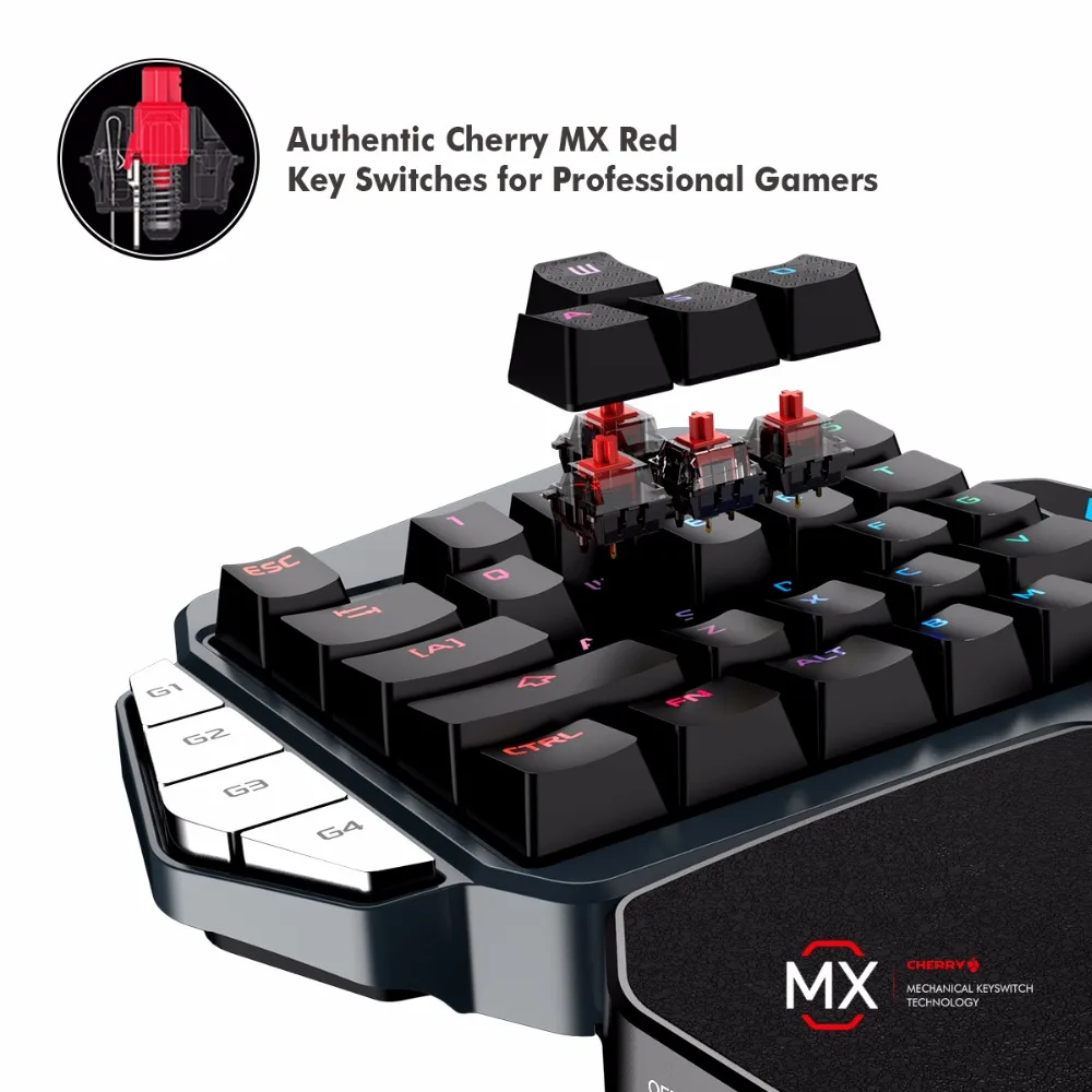  GameSir Z1 Gaming Keypad for PUBG FPS Mobile games AoVMobile Legends RoS. One-handed Cherry MX red 