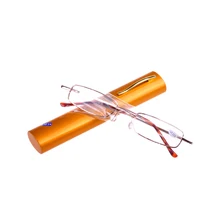 Очки для дальнозоркости в форме ручки чехол Occhiali Da Lettura Lesebrillen+ 1,50+ 2,00+ 2,50+ 3,00+ 3,50 очки для чтения с диоптриями