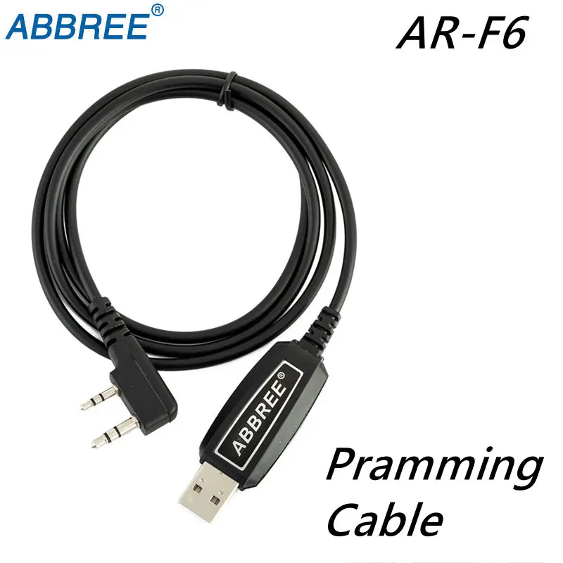 Abbree USB Programming Cable Win XP/Win7/Win8/Win10 For ABBREE AR-F6 AR-889G TYT Quansheng Wouxun Walkie Talkie | Мобильные телефоны
