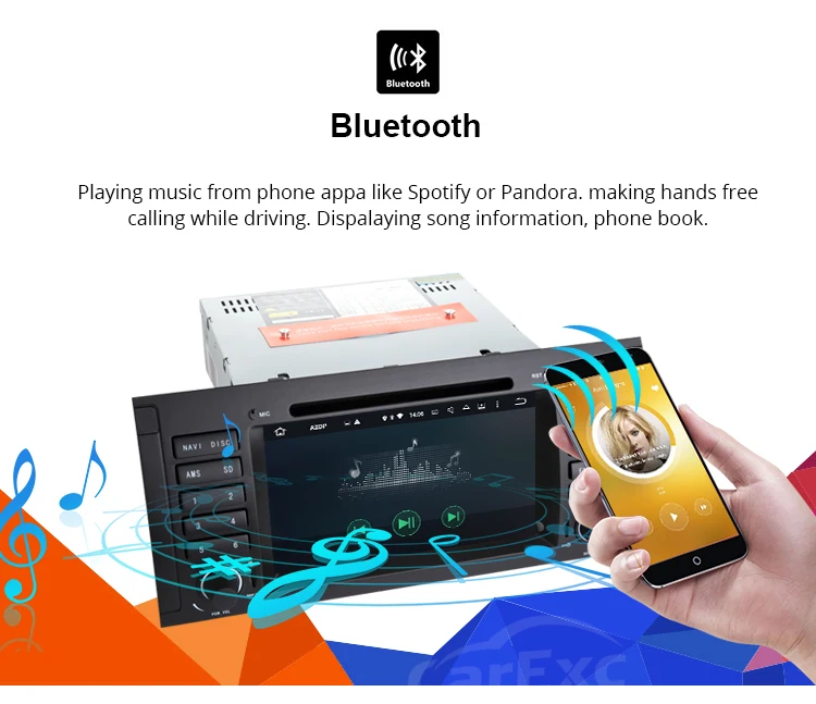 Perfect Android 9.0 Quad Core Car DVD Player GPS Navi Radio Stereo For BMW E39 1996-2003 E53 X5 With   Wifi BT 5