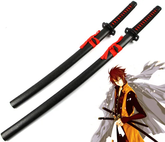 Hakuouki Okita Souji реквизит оружие ходячая Sabre катана деревянная 80 см/100 см косплей