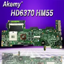 Akemy K72JT материнская плата для ноутбука ASUS K72JR K72JT K72JU K72J K72 Тесты оригинальная материнская плата HD6370 HM55