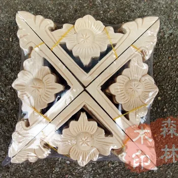 

Wood antique furniture dongyang wood carving chinese style small corners 9 9 wood patch applique