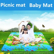 Коврики для кемпинга влагостойкий пляжный коврик для пикника детское Клетчатое одеяло Пляжный Коврик для йоги детский коврик для игр