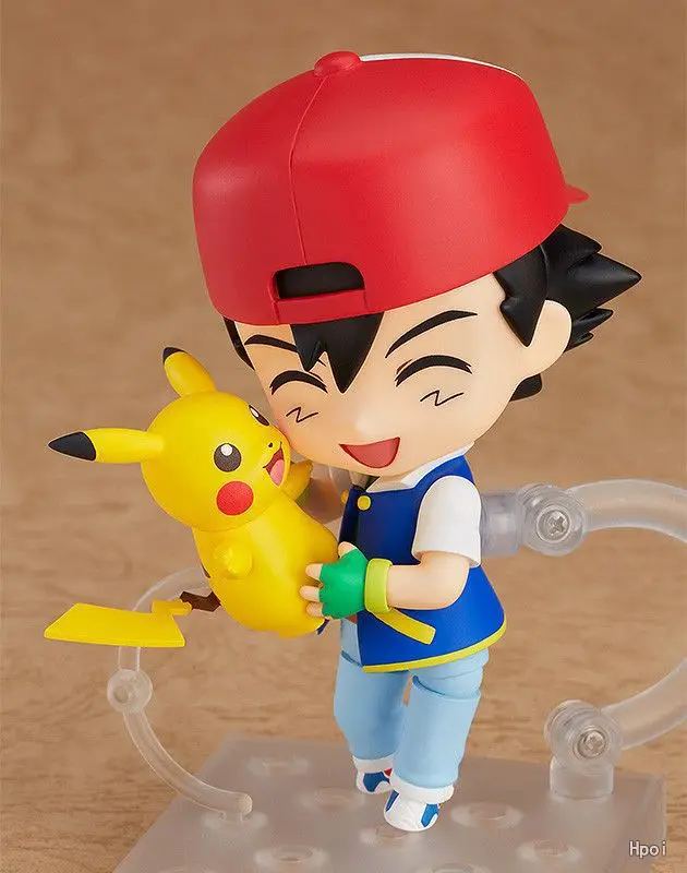 Nendoroid 800 Satoshi& Pikachu Симпатичные BJD фигурка модель игрушки