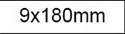 LJXH 10 шт. картридж Подогрев сопротивление элемент 9X80 мм/0,354 "x 3,15" 180 Вт/230 Вт/300 Вт 110 В/220 В/380 В Картридж нагреватель для литья