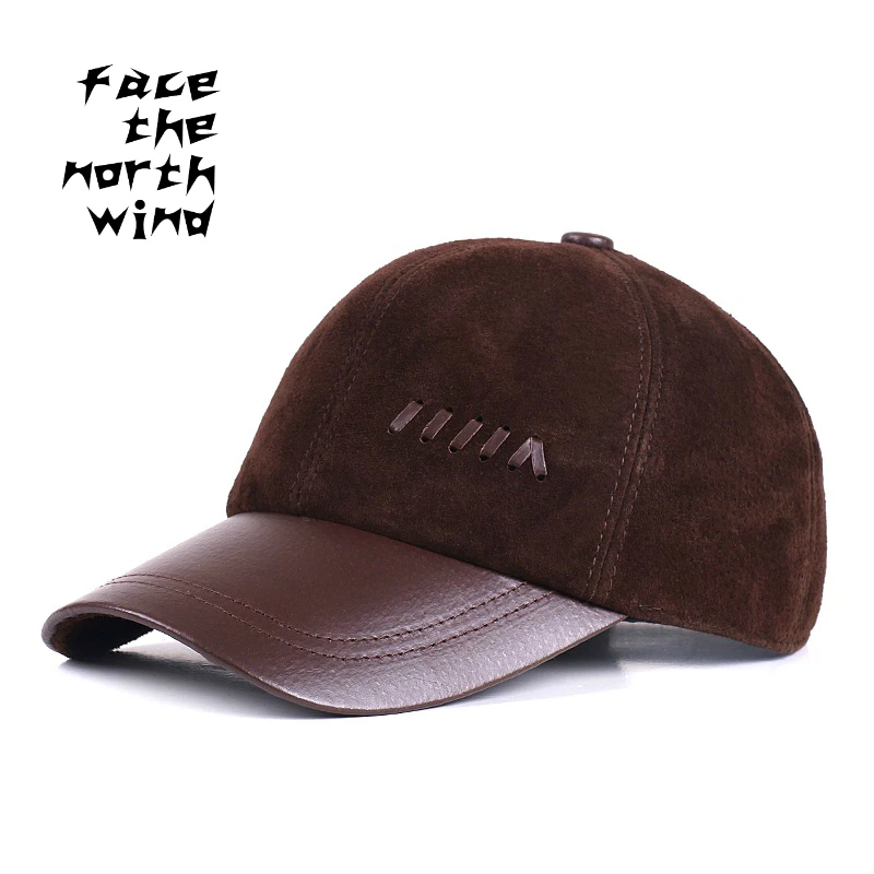 autumn winter baseball cap male tide font leather hats with fur pom wholesale black faux autumn winter baseball cap male tide font leather hats with fur pom wholesale black faux