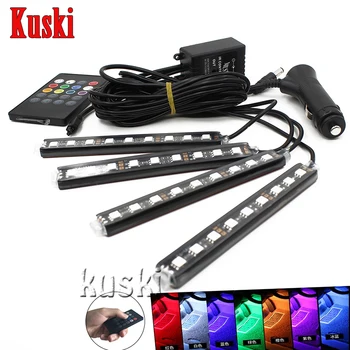 

Car Neon Light Voice Control For Hyundai Solaris Tucson 2016 I30 IX35 I20 Accent Santa Fe For Subaru Forester Impreza XV