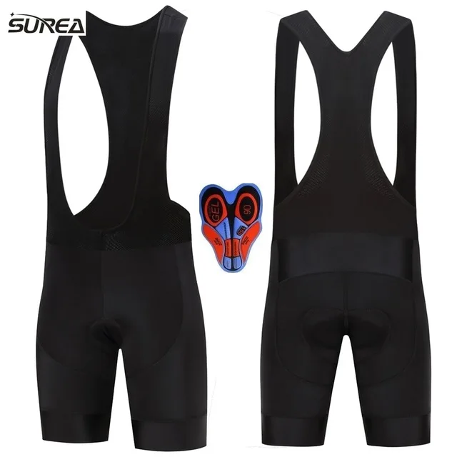 NEW Wear Bike Bicycle Cycling 9D Padded Riding Bib Shorts Summer black Cycling Bib Shorts Bicycle Bib Short surea Men Outdoor