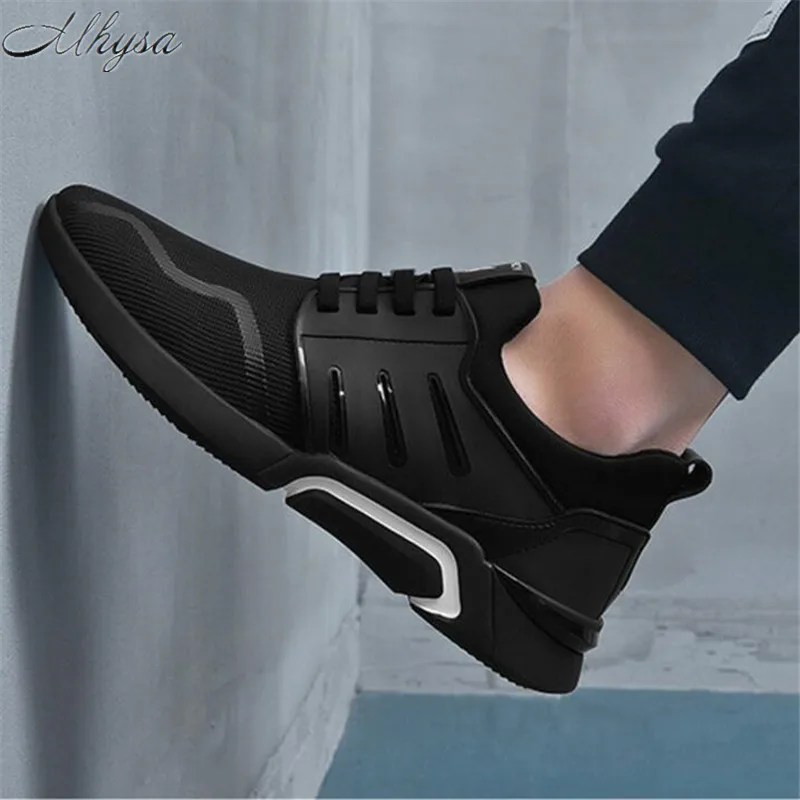 Mhysa Новое поступление, горячая Распродажа сетки Для мужчин повседневная обувь на шнуровке; Мужская обувь легкие удобные дышащие кроссовки M62