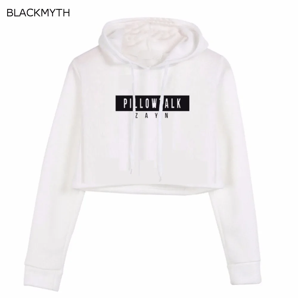 

BLACKMYTH PILLOWTALK ZAYN Sweatshirt Women Print Cotton Casual O Neck Clothes Hoodies Ladies Sweatshirt