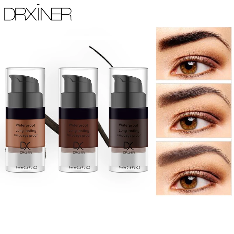 

DRXINER Waterproof Eyebrow Gel Enhancers eyebrow cosmestic Natural Enhancer Make Up Cream Long Lasting Brand Cosmetic