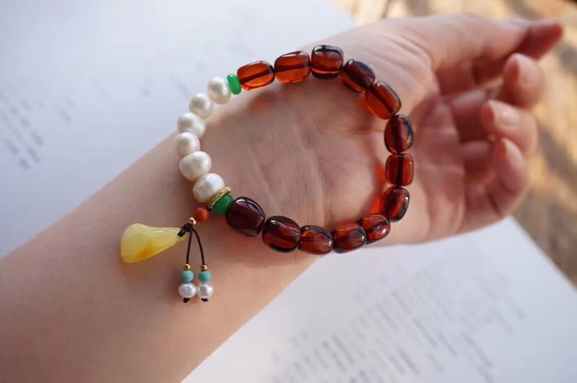 Natural Amber Bracelet (4)