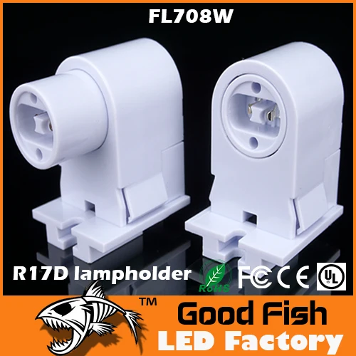 T8 T10 T12 R17D lampholder led Tube Adaptor Lamp Holder approval T10 T12 socket UL CE led