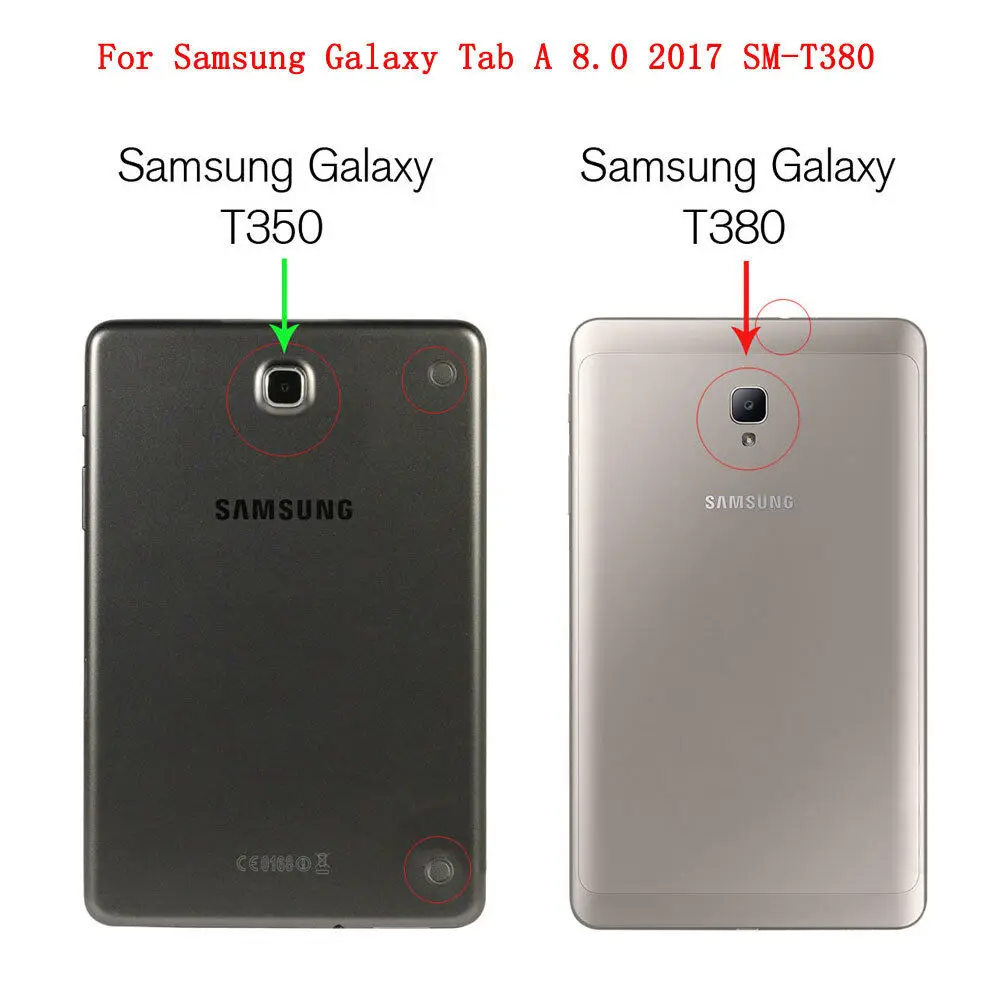 360 Вращающийся из искусственной кожи чехол для Samsung Galaxy Tab A 8,0 T350 T351/T355/P350/SM-T355 Премиум стоячая таблетница