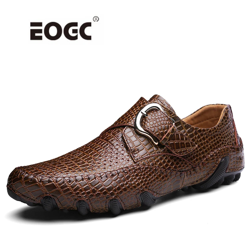 black crocodile flats