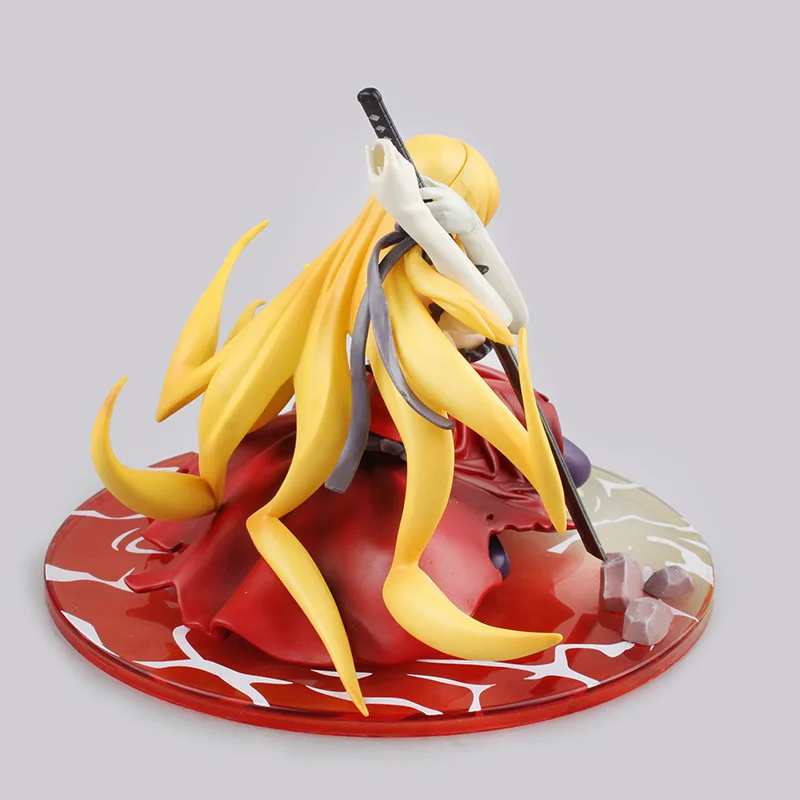 14 см аниме фигурка Monogatari Nisemonogatari Oshino Shinobu оружие 1/8 Масштаб ПВХ сексуальная Коллекционная модель подарок кукла