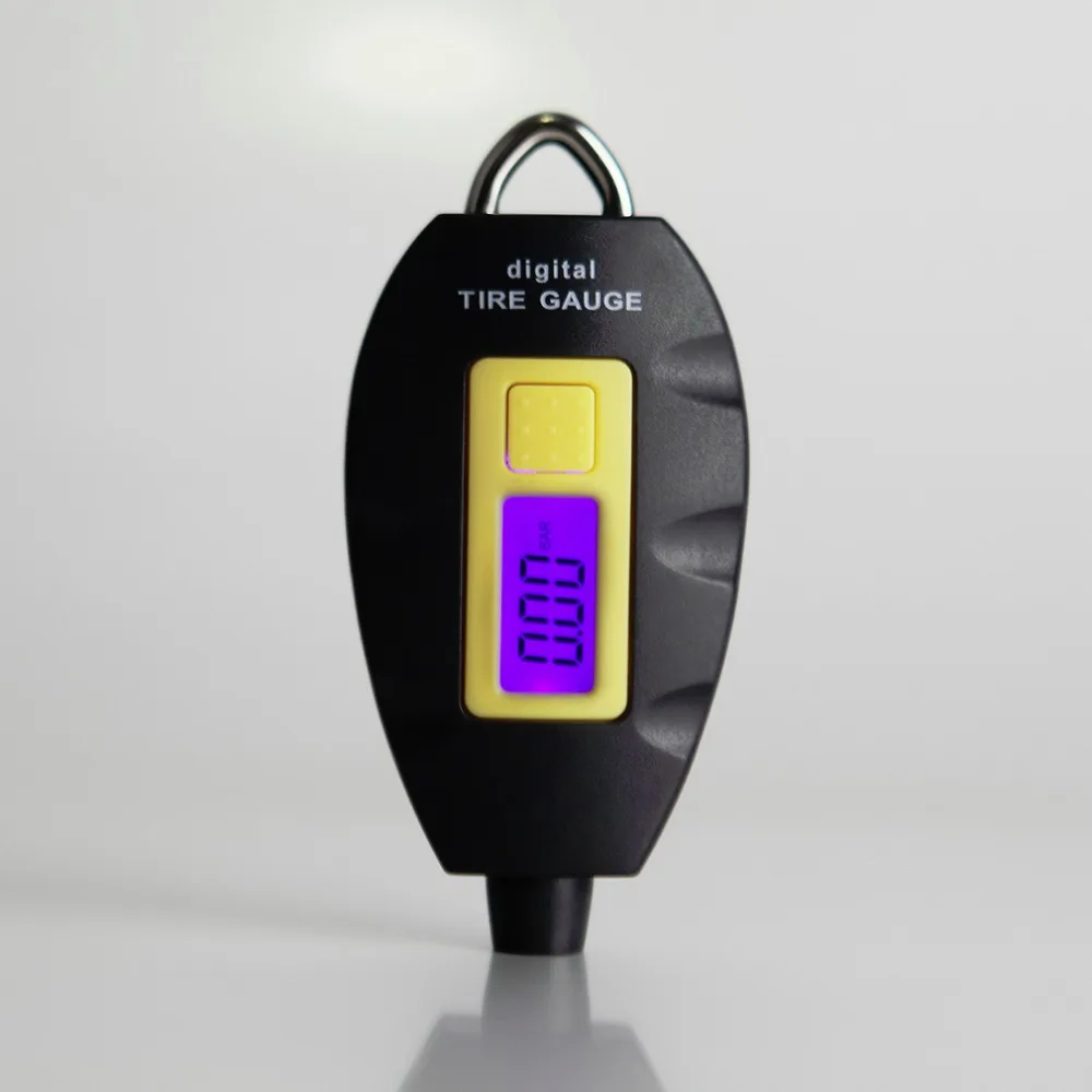Portable Digital Tire Tyre Pressure Air Gauge LCD Display For Car
