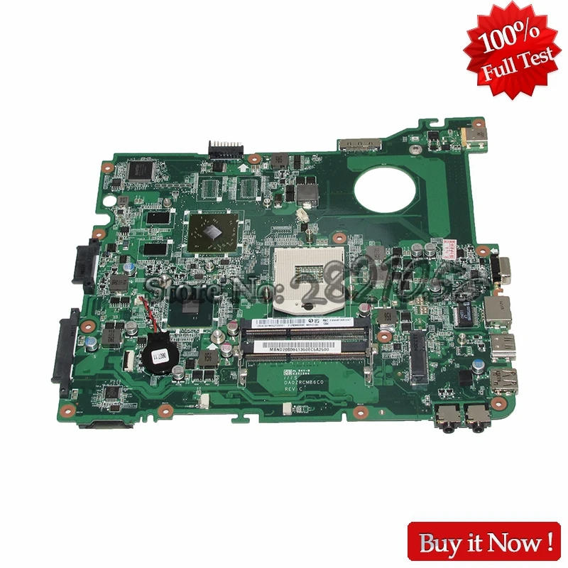 Материнская плата NOKOTION DA0ZRCMB6C0 MBND706001 MB.ND706.001 для ноутбука Acer eMachines E732 E732Z HD6370M HM55 DDR3