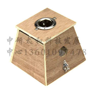 

Wooden single hole moxibustion box Moxa box family Wooden box moxibustion moxa moxa burner box grass free shipping