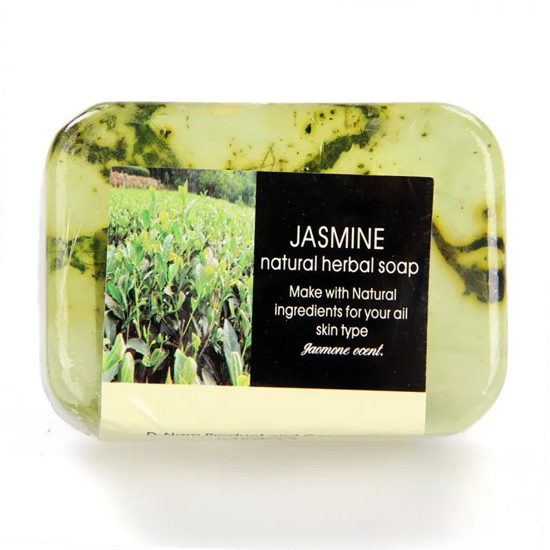 5 шт. цветочное эфирное масло Жасмин набор мыла для лица и тела Красота здоровое Care10 стиль парфюмерное мыло от акне мыло для ванны удаление клещей