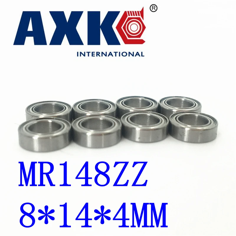 Axk 10 шт. Mr148zz Abec-5 8x14x4 мм Глубокие шаровые подшипники Mr148/L-1480 Zz