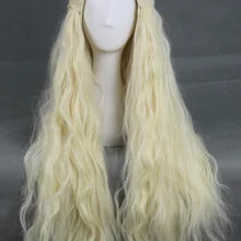 Игра Престолов Дейенерис Таргариен мать драконов косплей парик светлые волосы