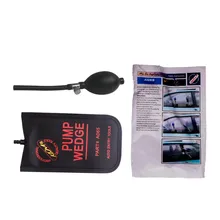 KLOM маленький черный клин с пневмонасосом пневмодомкрат-подушка для аварийного открывания двери автомобиля автоматический впуск Блокировка поставки
