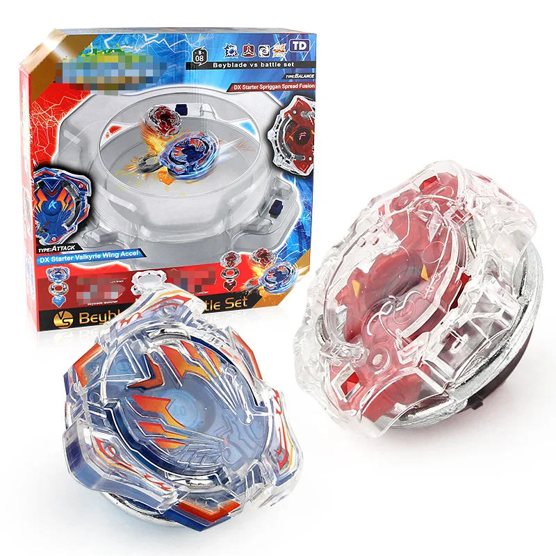 

2018 Bleybade Burst Lot 3th Generation Gyro Toys Upgraded Version Gyroscope Disk Competitive Arms Dual Handle Bayblades Launcher