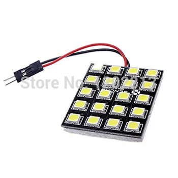 

Free Shipping 2Pcs T10 BA9S Festoon G4 10W 20x5050SMD 700-800LM 6000-6500K LED White Steering/Reading Lamp (DC 12V)