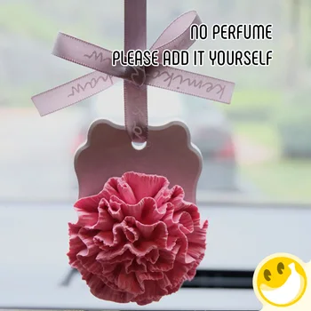 

Hydrangea Gypsum style accessories Car perfume Pendant Natural Smell Car Freshener Fragrance Air Freshener For gift