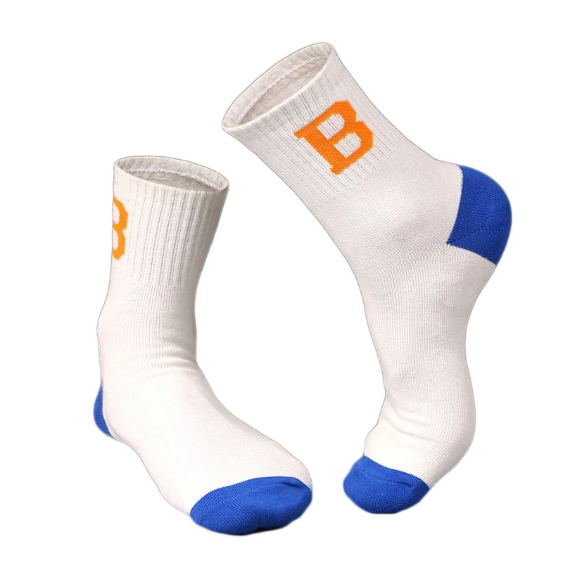 2017 Hot Sale 3 Colors Sport Socks Knee High Breathable Cotton Football