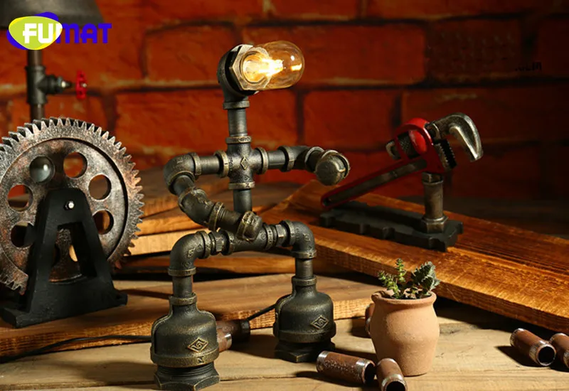 Water Pipe Table Lamps 25
