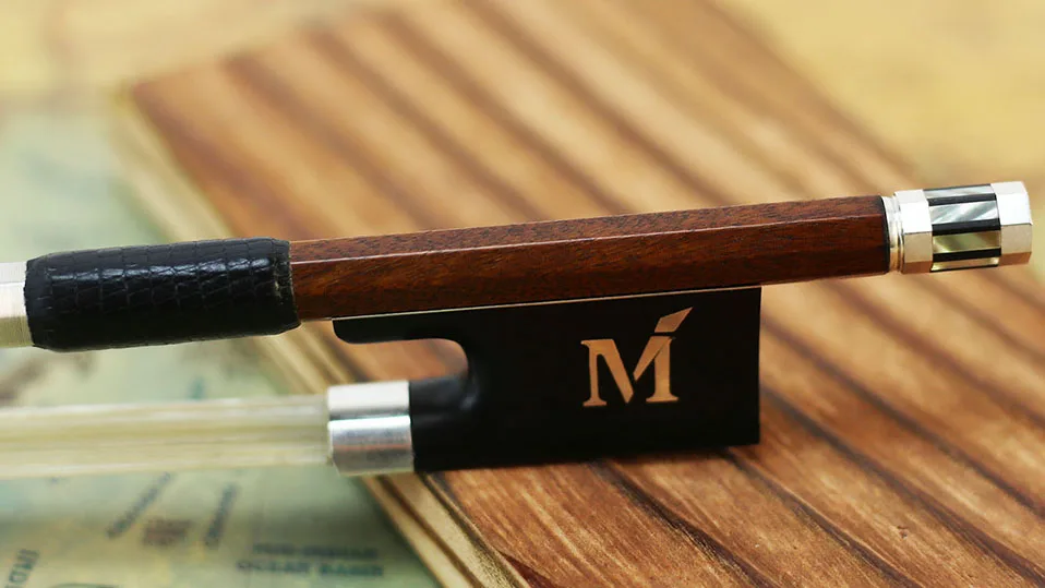 

4/4 Size D.Peccatte Master Pernambuco VIOLIN BOW Silver Fittings Well Balanced Silver Tip <Actual bow#3>
